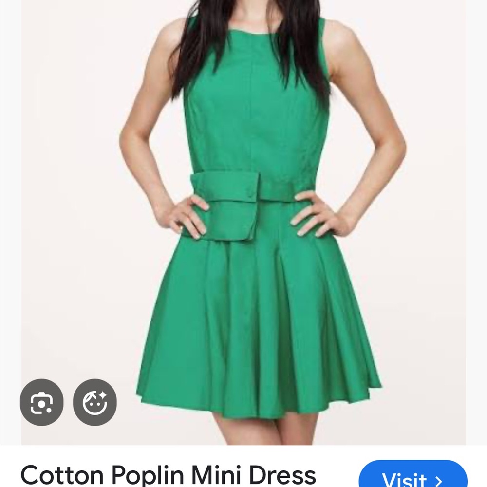 Banana republic Emerald Green Dress brand new with tags size small tall